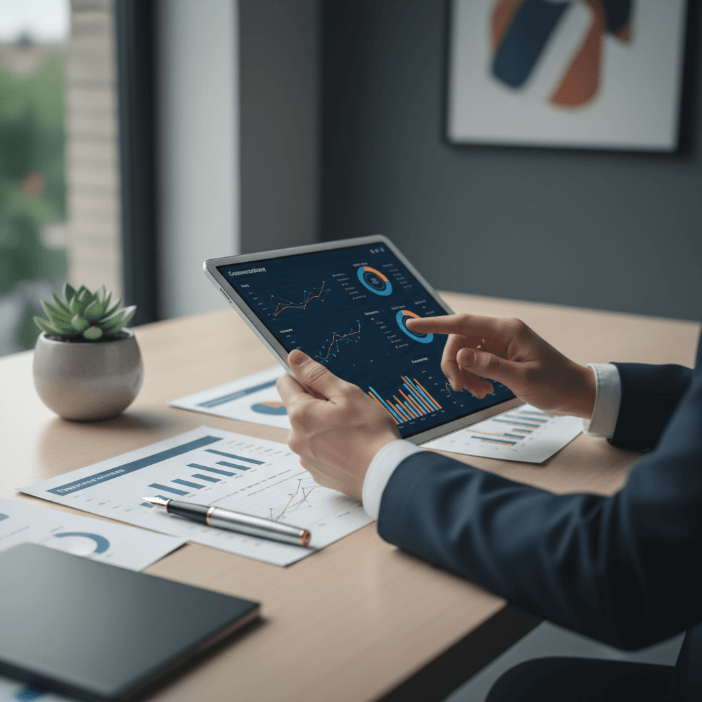 Financial impact reports showing production cost analysis